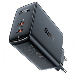 ACEFAST A29 (USB-C + USB-C) hitri polnilnik s tehnologijo GaN50W