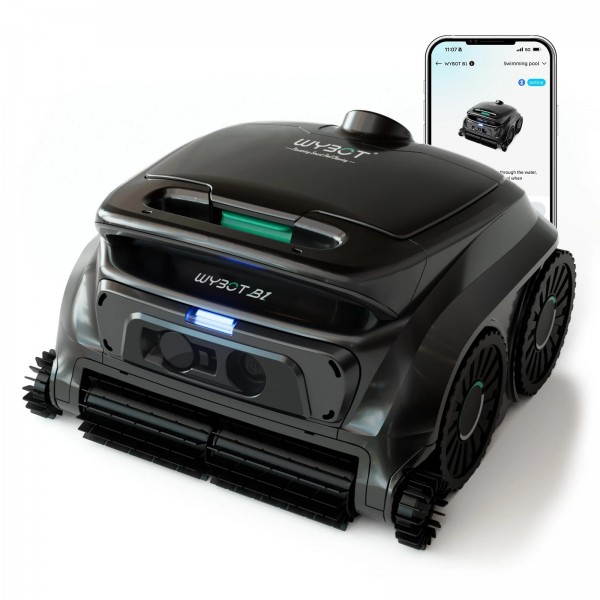 Wybot B1 – Brezžični Robot za Čiščenje Bazena