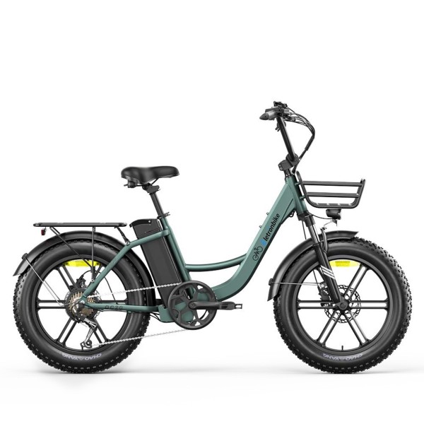 Eletronbike OC20 Zložljivo Električno Kolo - Zeleno
