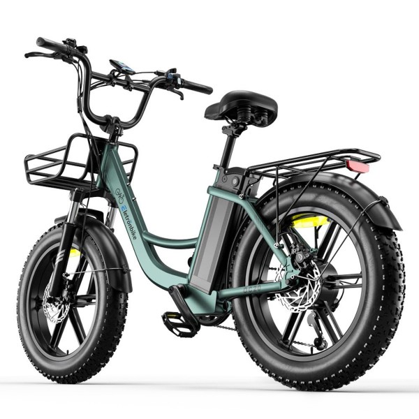 Eletronbike OC20 Zložljivo Električno Kolo - Zeleno