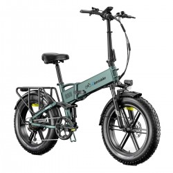 Eletronbike OG20 Zložljivo Električno Kolo - Zelena