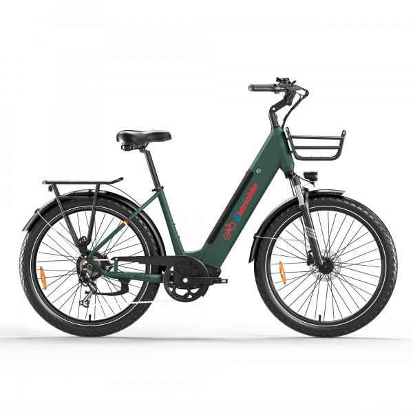 Eletronbike OC26 Električno Kolo - Zelena